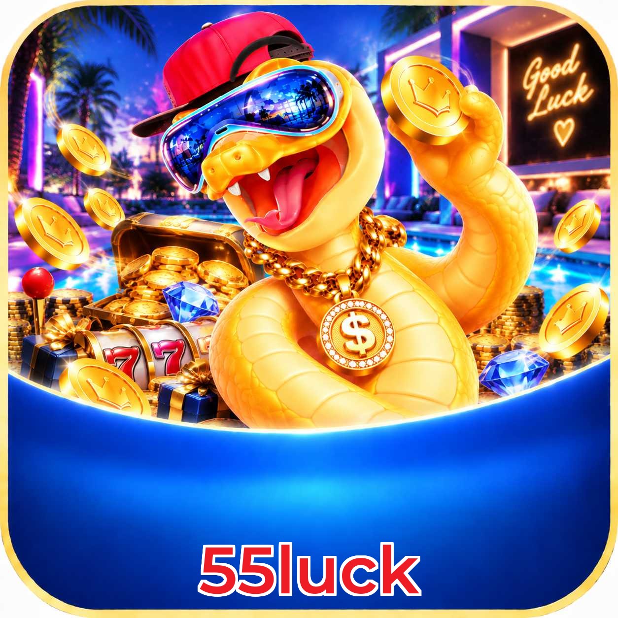 Grandes vitórias e jackpots pagos pela 55luck via PIX