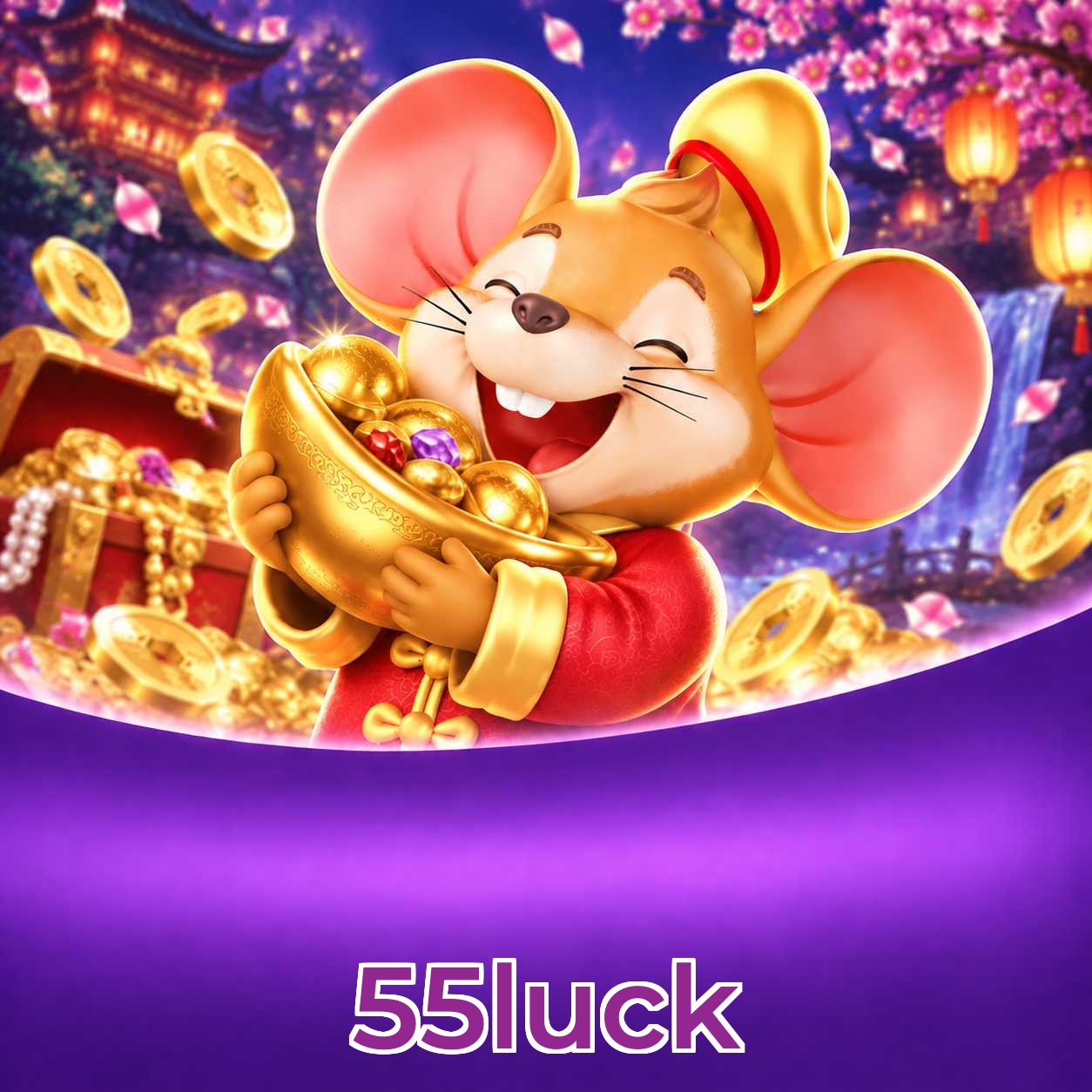 Comparativo do app 55luck versus navegador mobile